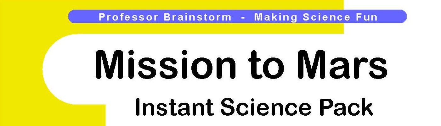 Professor Brainstorm's Science Shop - Mission to Mars
